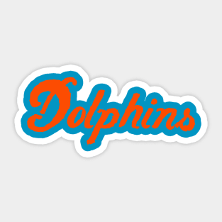 Miami Dolphiiiins 03 Sticker